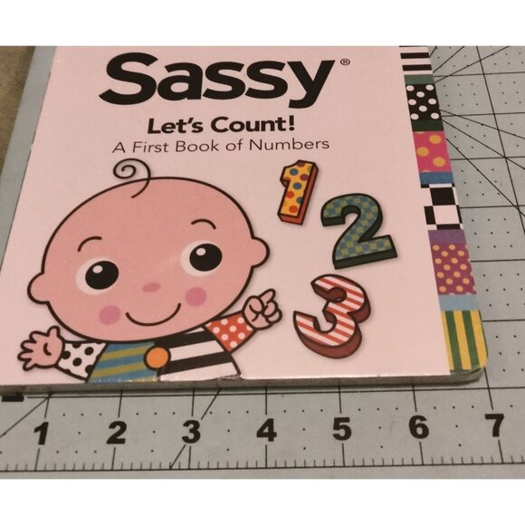 Sassy Lets Count First Numbers Board Book For Babies - Picture 2 of 4